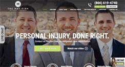 Desktop Screenshot of mayfirm.com