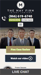 Mobile Screenshot of mayfirm.com